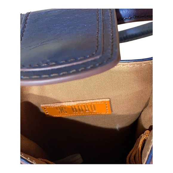 Hobo Brand “Sheila Phone” Blue Leather Crossbody Bag - Picture 7 of 7